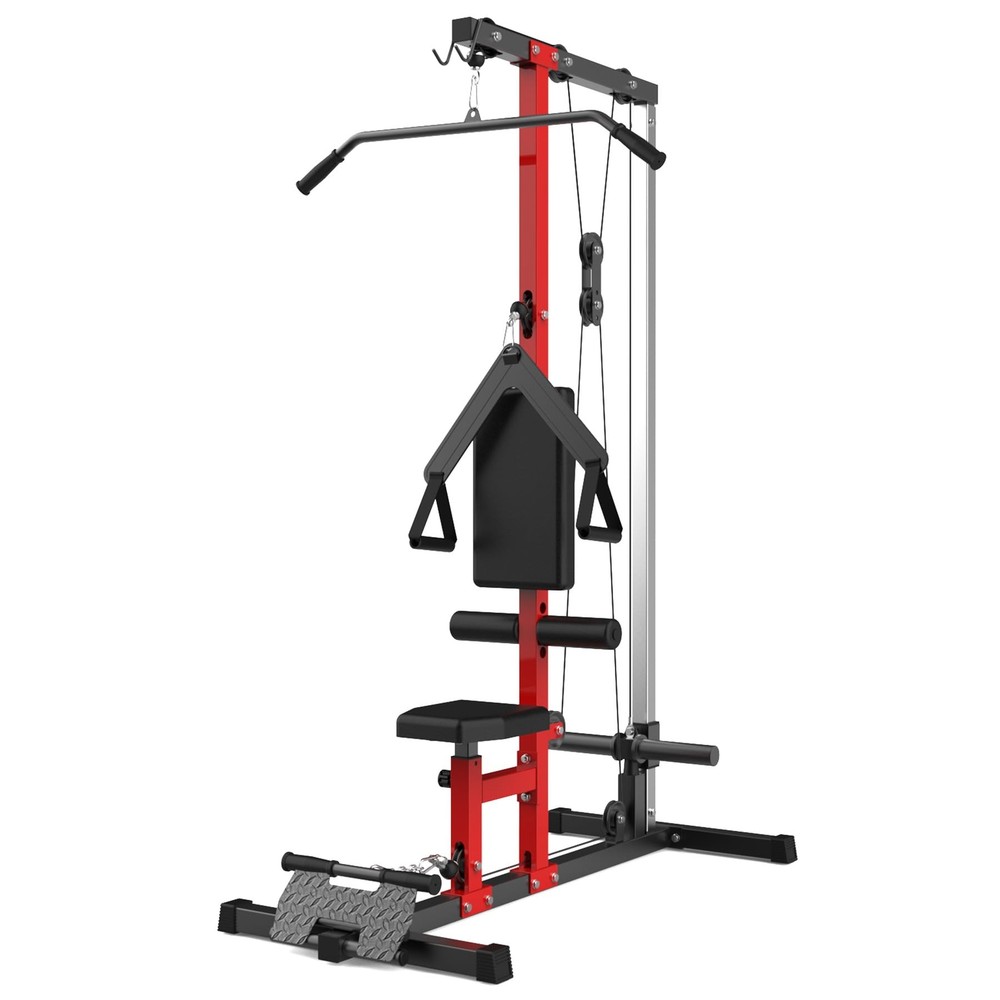 LAT Power Cable Machine LAT Pulldown Machine Training w/High/Low Pulley Station