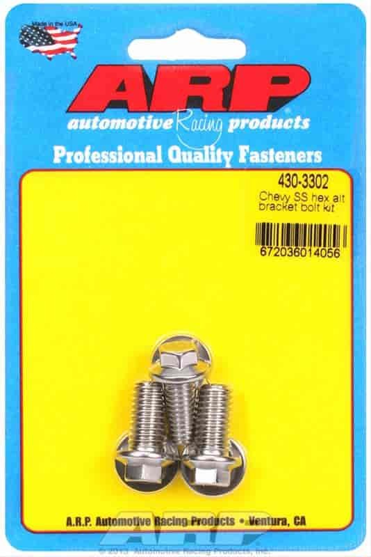 ARP 430-3302 Hex Alternator Bracket Bolts