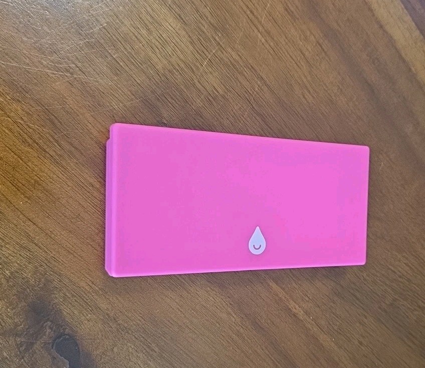 weekly pill organizer With Mirror, pink