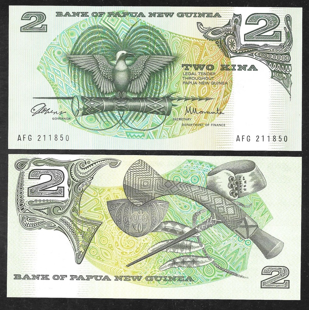 Papua New Guinea - 2 Kina Note - 1981 - P5a - Uncirculated