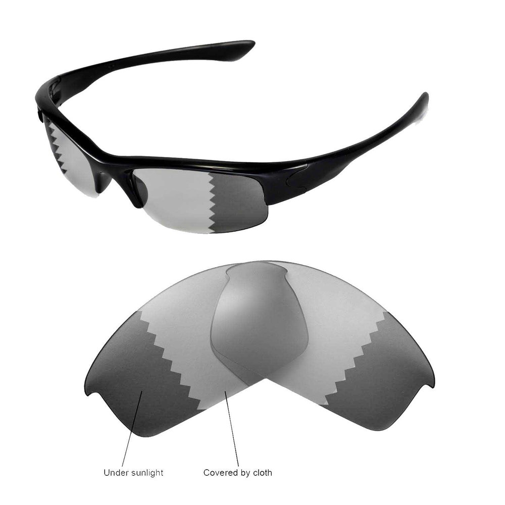 Walleva Transition/Photochromic Polarized Lenses For Oakley Bottlecap