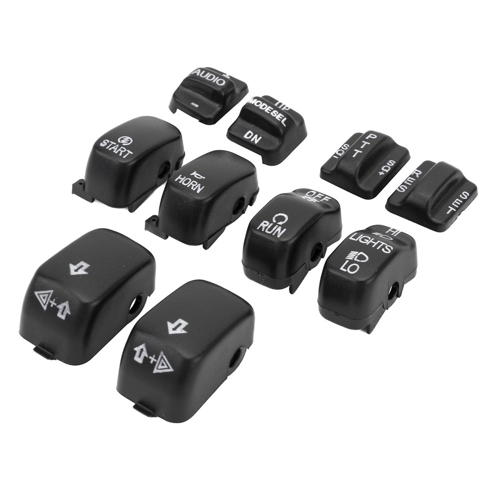 Hand Control Switch Buttons Cap Fit For Harley Touring Road Electra Glide FLHTCU