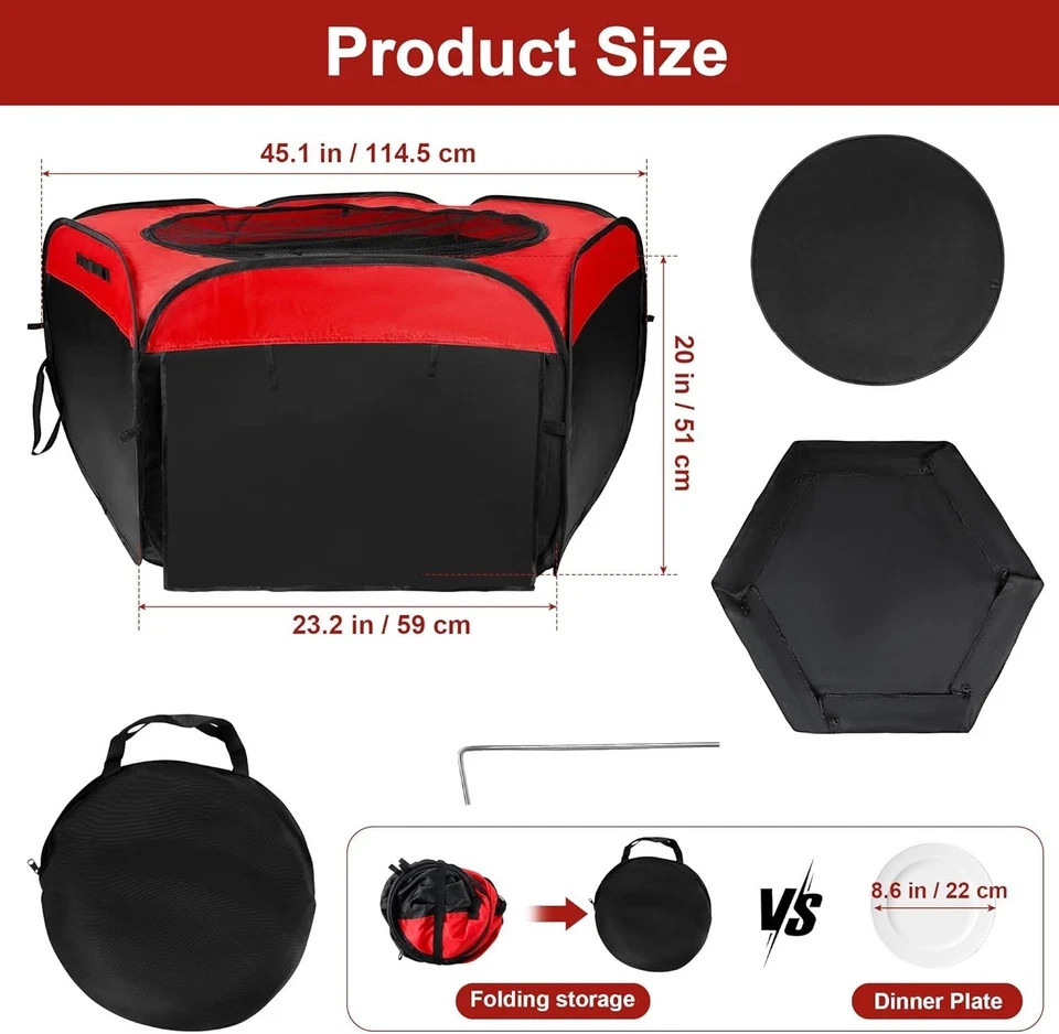 Brooder Box for Chicks, Chicken Starter Kit Red