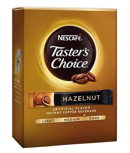 Nescafe, Taster's Choice, Instant Coffee, Hazelnut, 2 Boxes, 16 Packets each