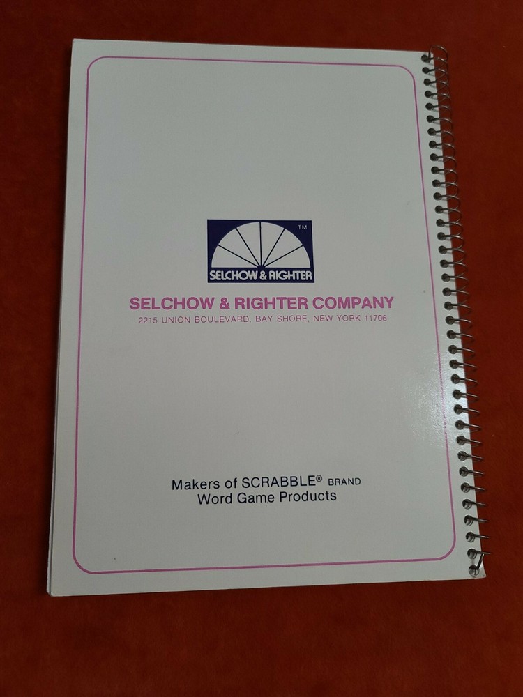 Selchow & Righter Readers Digest Q&A Word Power Booklet