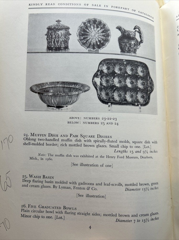 Parke-Bernet Catalog: Virginia Giannestras Collection- 1962