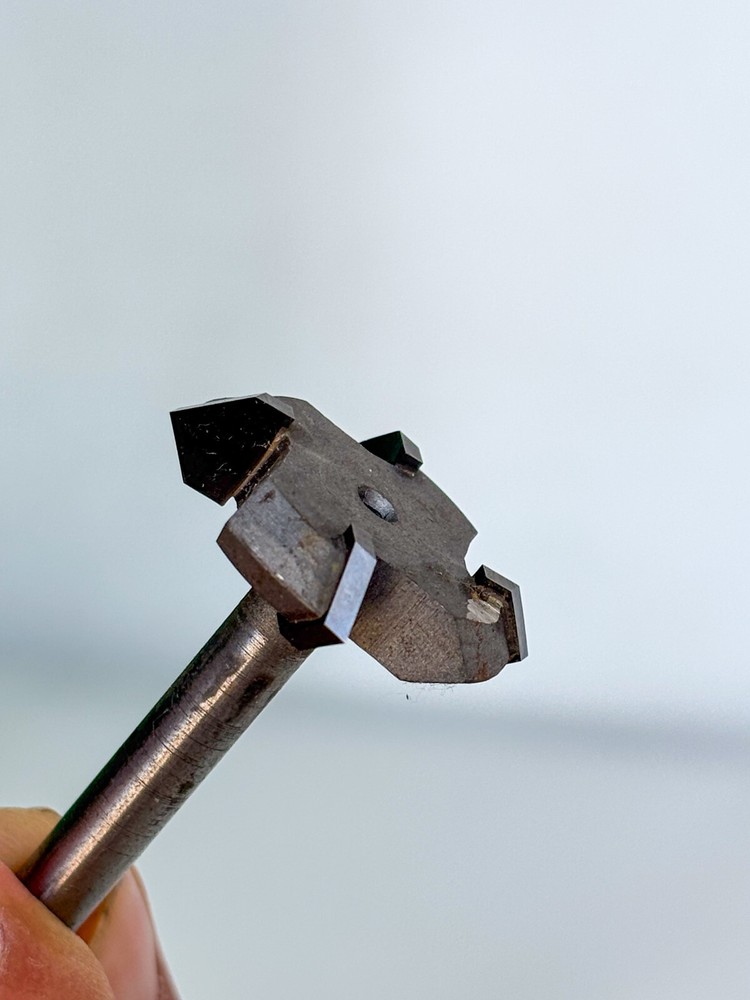 Korean Tungsten Carbide Bonsai Carving Power  Rotary Tool Bit  - Triangular Tip