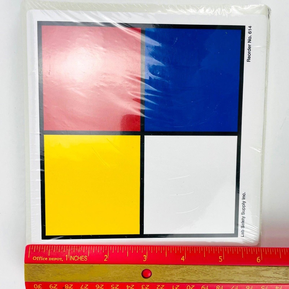 NFR Self Adhesive Label 6"X6" NO.614 Quantity 100