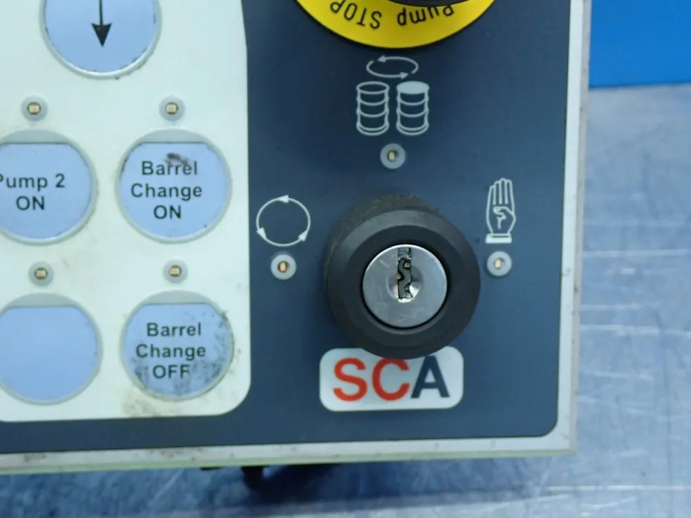 SCA SCHUCKER E071207-1 OPERATOR CONTROL PANEL 08250560753