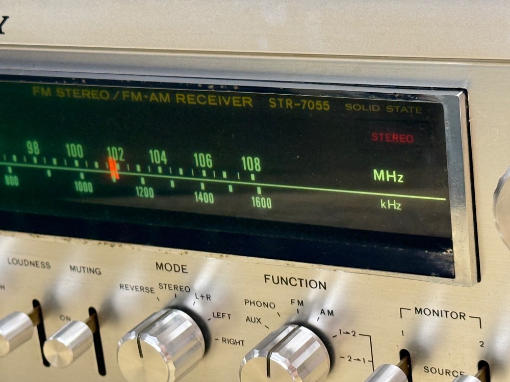 SONY STR-7055 STEREO RECEIVER
