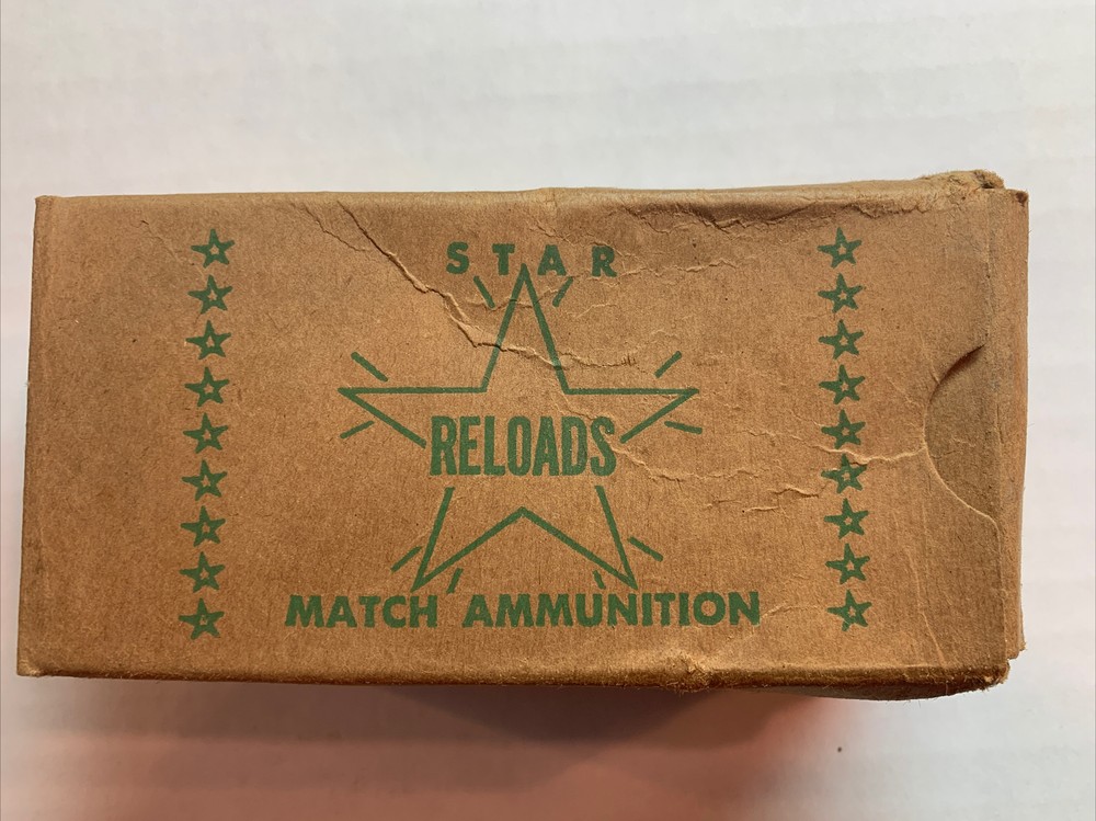 star reloads box 38 special empty 1960s