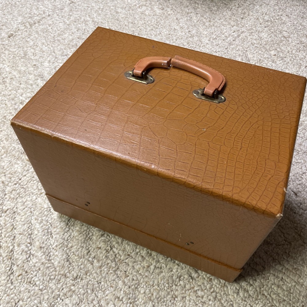 vintage standard projector Original Case Manual Working