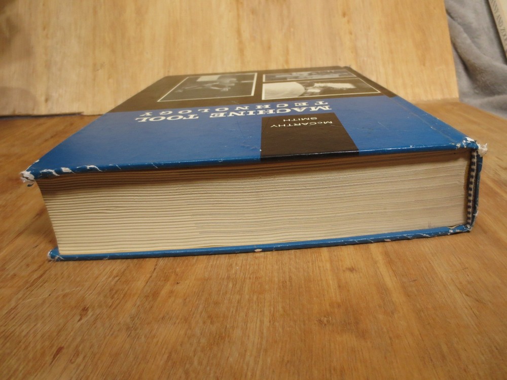 Vintage 1968 Machine Tool Technology 3rd Edition By McCarthy And Smith