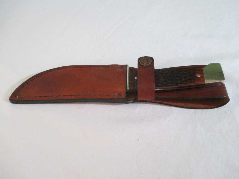 Case XX Fixed Blade Hunter Slab Side 647-5 SS with Sheath