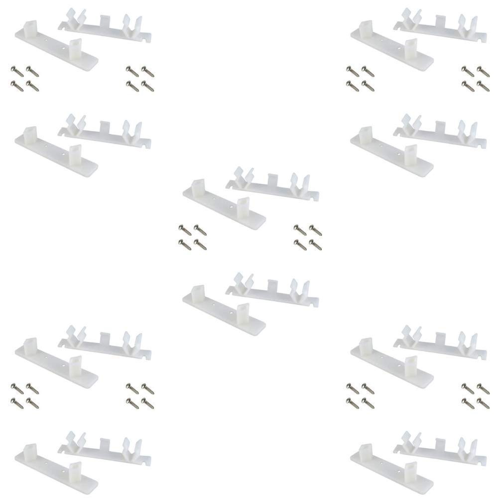 False Front Cabinet Clips (5 Sets) with Screws & Instructions - False Front C...