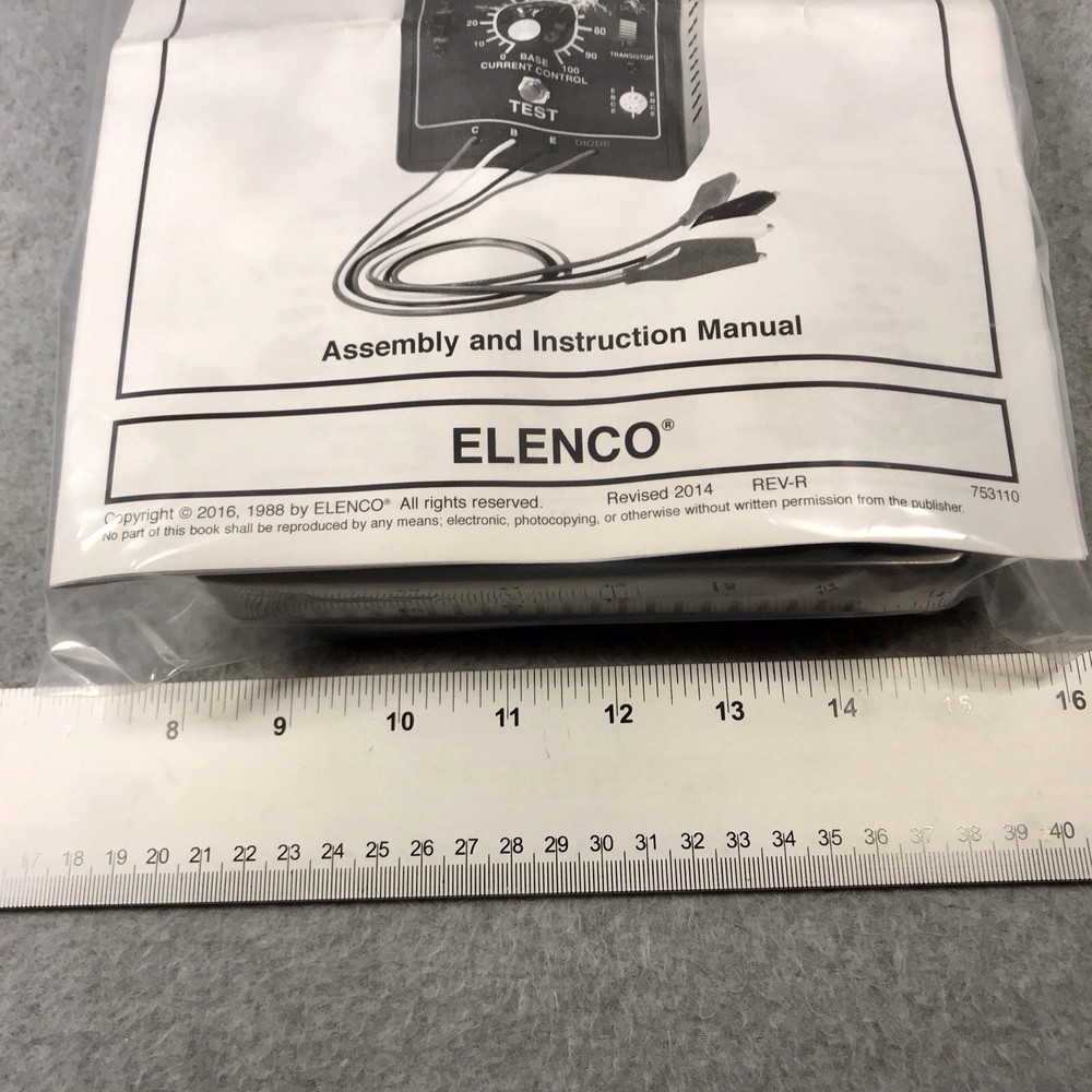 Elenco Transistor Diode Tester Kit Model DT-100K Unassembled Precise Project Kit