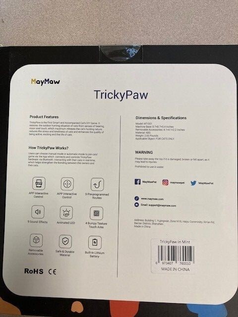 Trickypaw,Animated LED,APP Interactive Control,,ETC