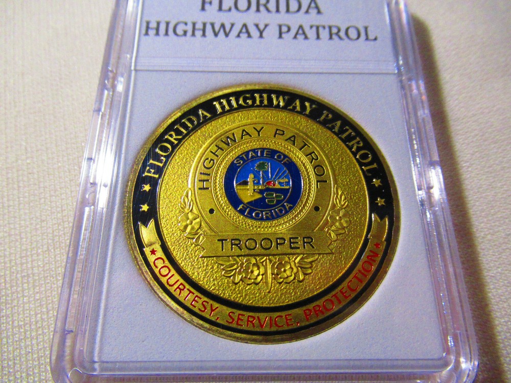 FLORIDA HIGHWAY PATROL Challenge Coin