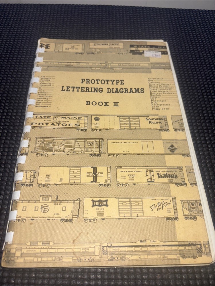 model railroad prototype lettering diagrams book 2