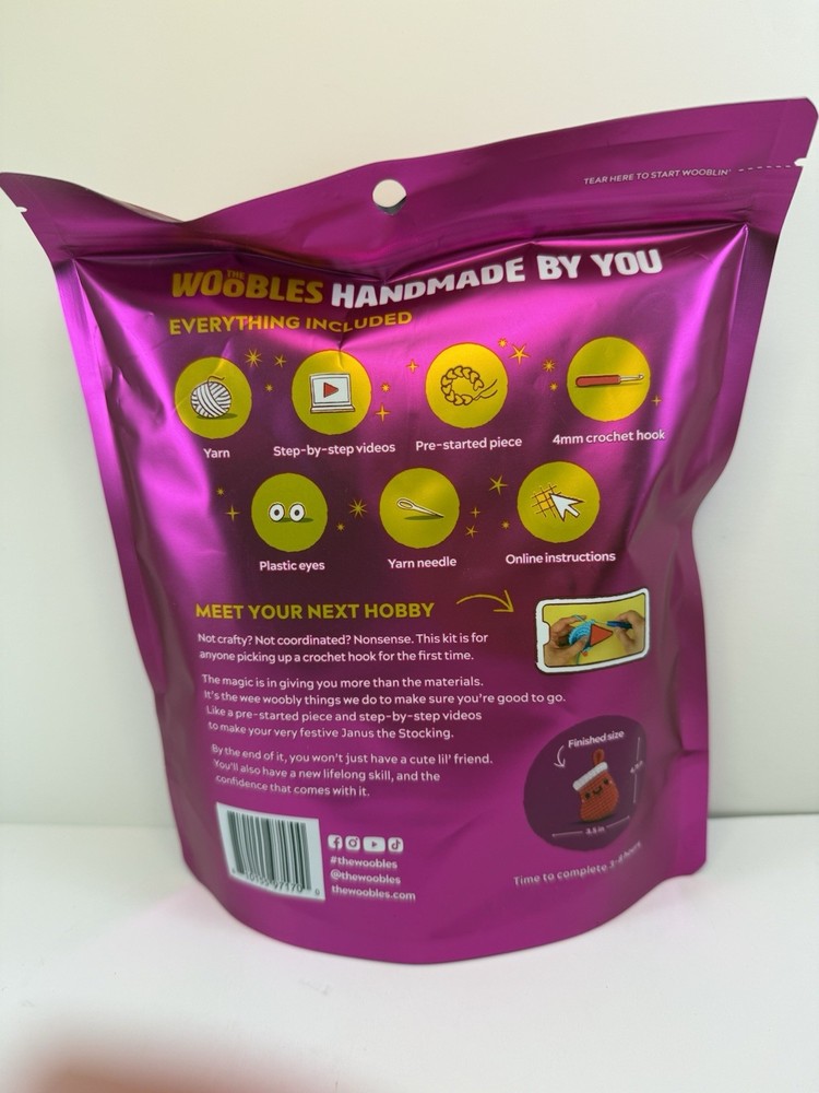 Janus The Stocking Beginner Crochet NEW