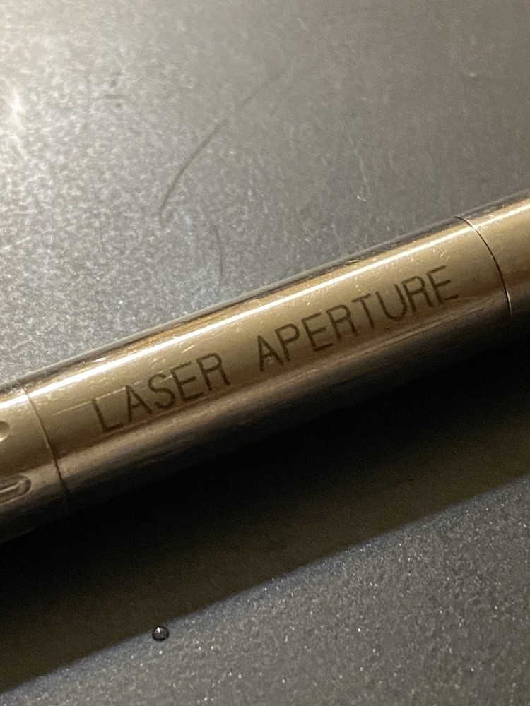 Fiber Optic Laser Aperture Tool