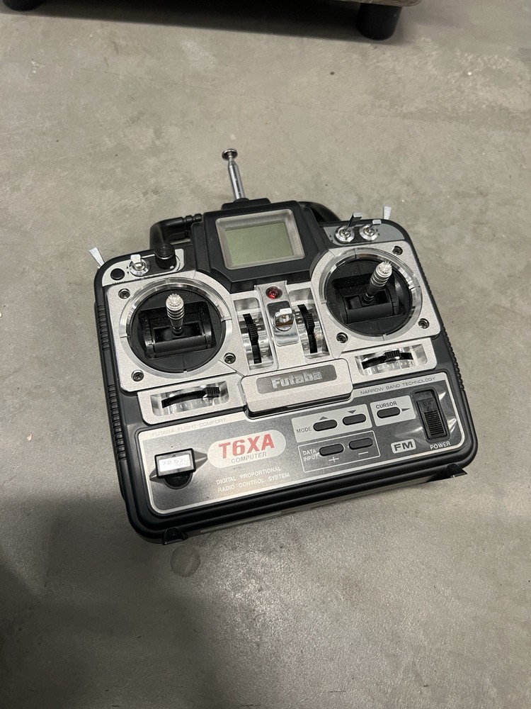 FUTABA 6XA-FM Super Computer Radio Control System Tested Works RC Model