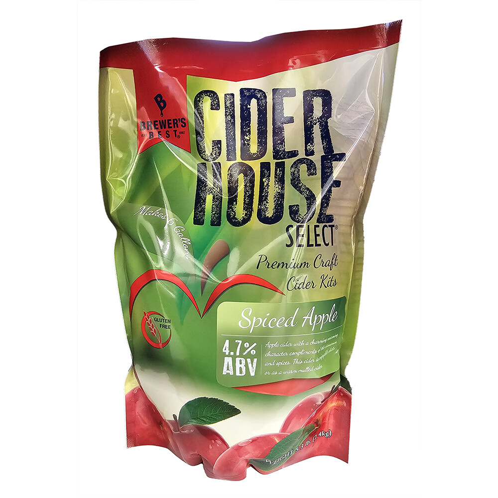 Gluten Free Cider House Select Spiced Apple Cider Making Kit