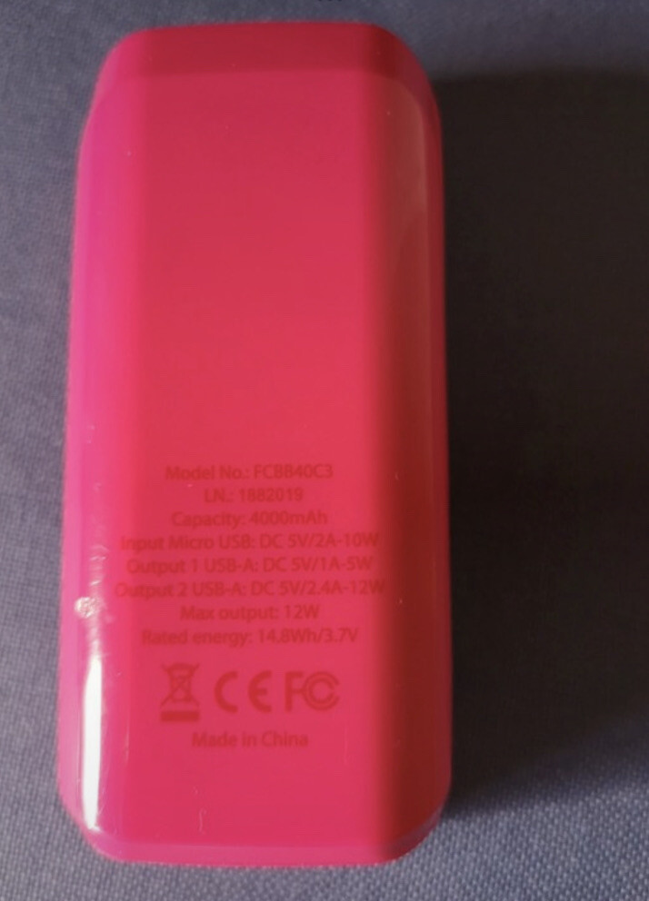 Pure Fast charge technology wired