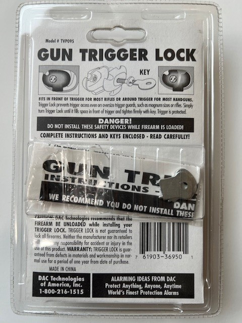 DAC Technologies Gun Trigger Lock (3 pack)