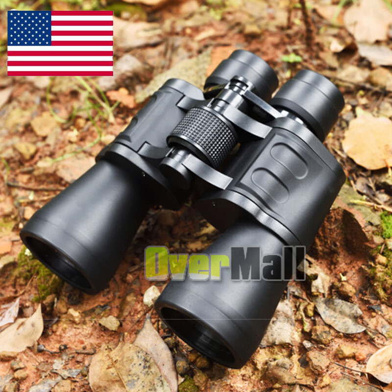 180X100 High Powered Compact Binoculars Waterproof Low Light Vision Carry Case