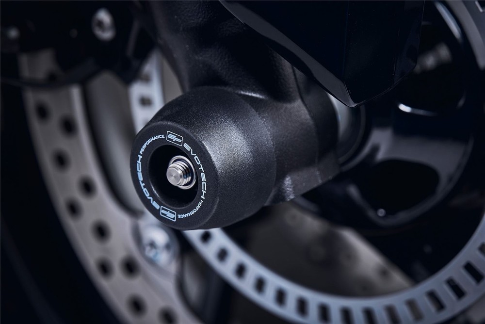 Evotech Front Spindle Bobbins - Triumph Trident 2021+