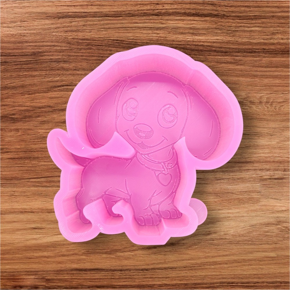 Dachsund Pup Freshie Silicone Mold!