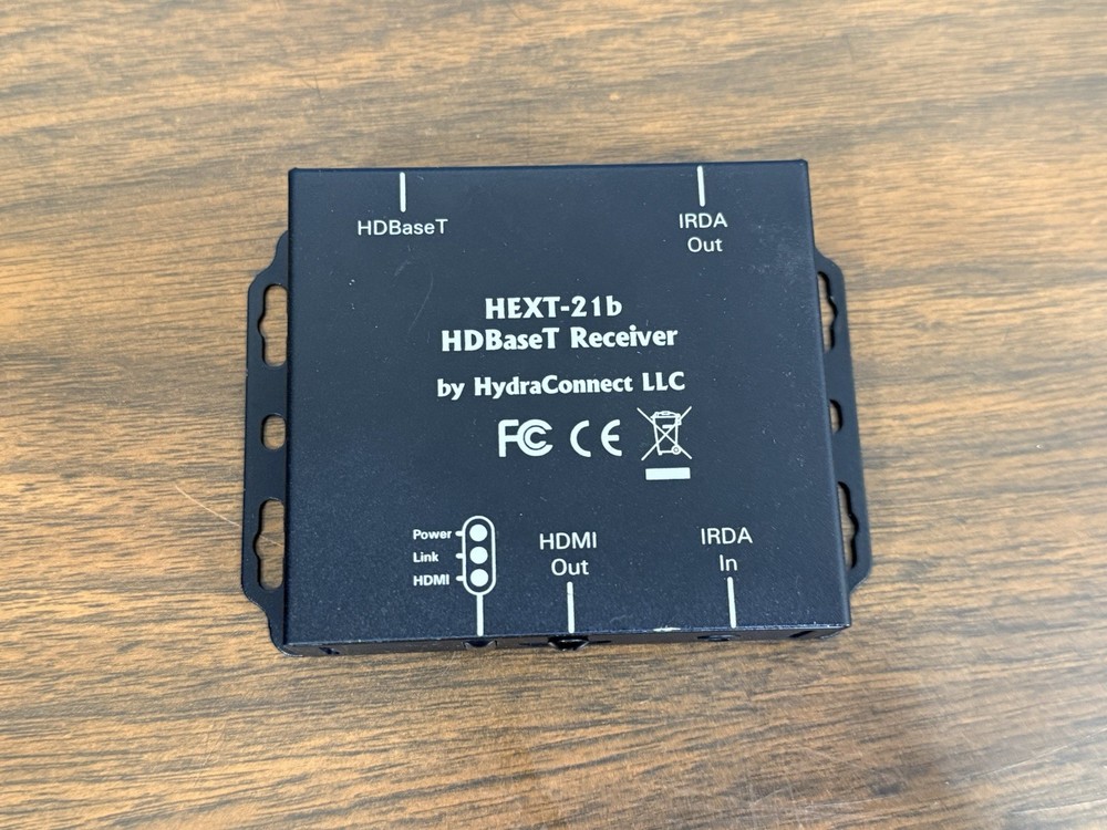 HydraConnect HEXT-21b HDBaseT Receiver, USED WORKING