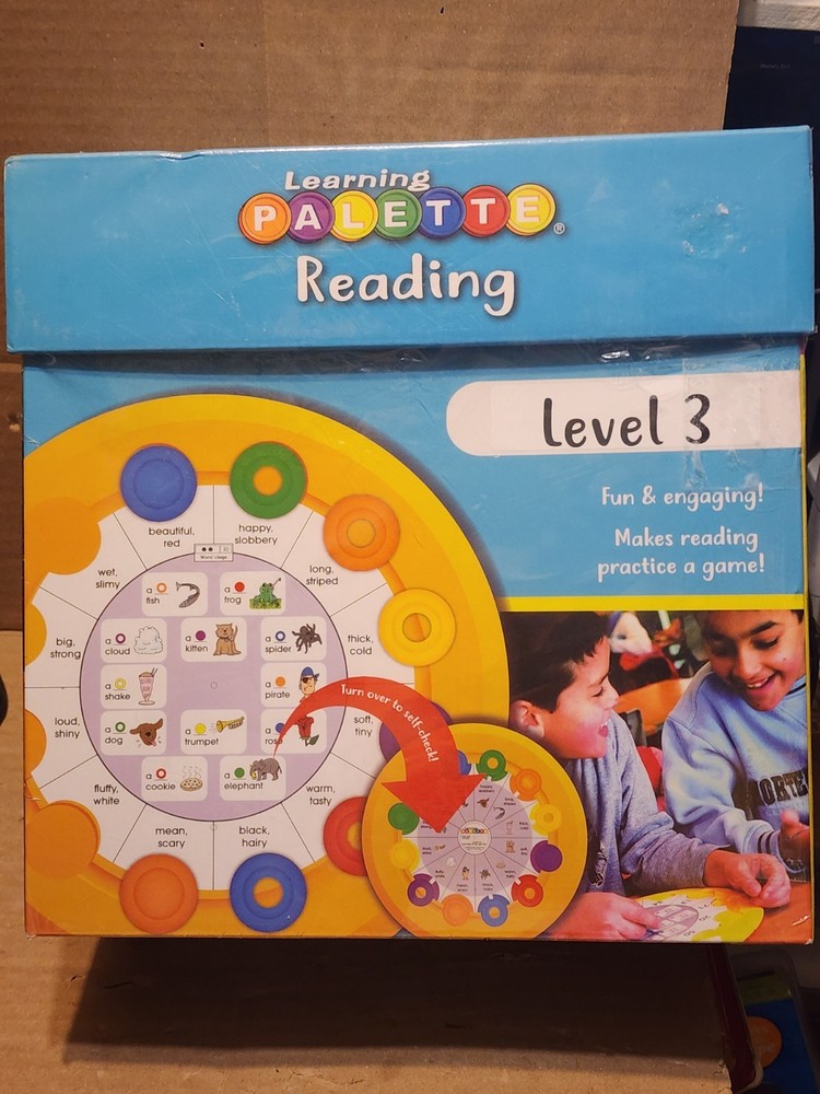 Learning PALETTE Reading Level 3 Self-Correcting Educational Fun & Engaging New