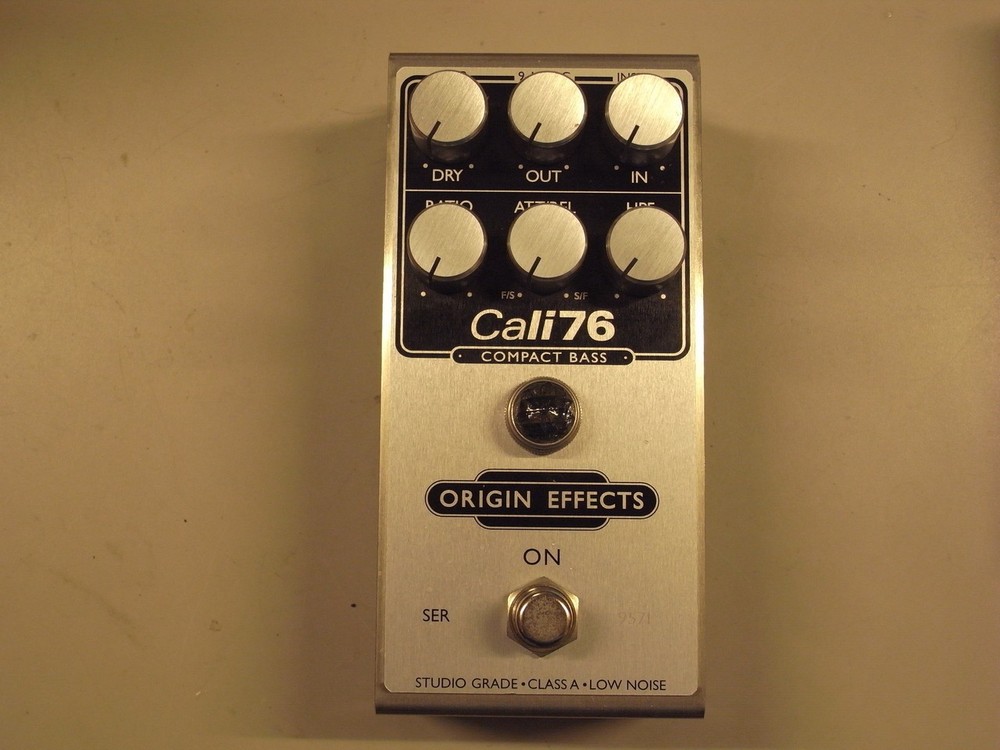 Origin Effects Cali76 Compact Bass Compressor Pedal Used