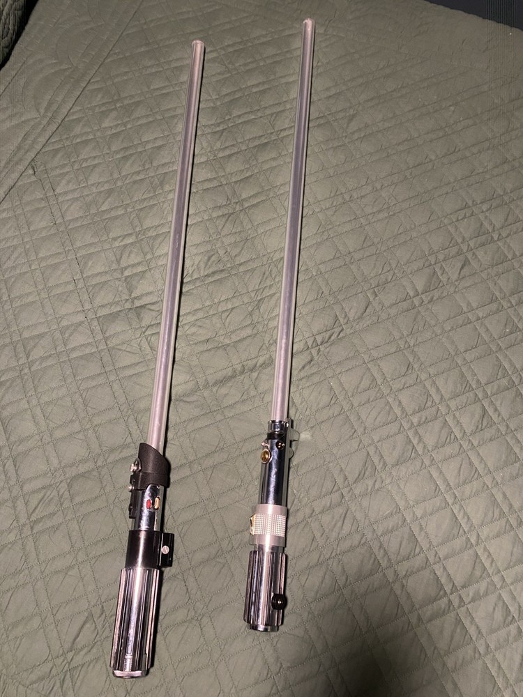 Master Replicas Force FX Lightsabers Anakin + Darth Vader