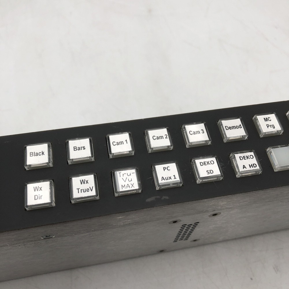 USED Grass Valley - Encore BPS Control Panel POWERS ON AS IS PARTS READ H