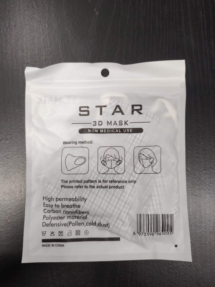 Reusable Face Mask Polyester W/Filter Free S&H!