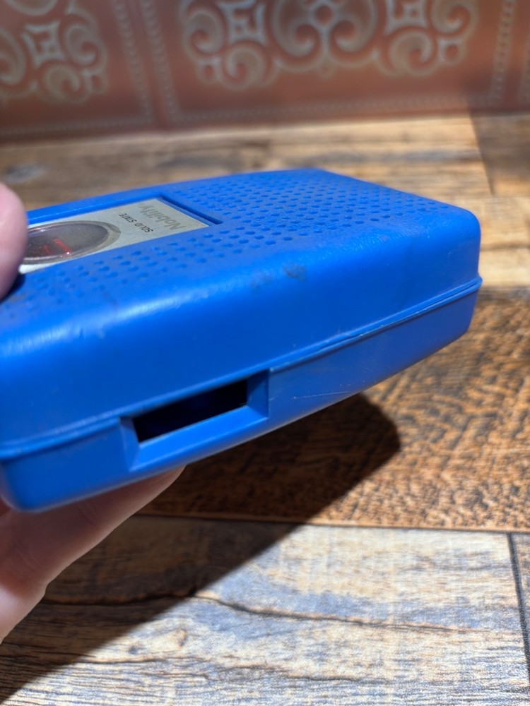 Vintage Nobility Solid State Transistor Radio BLUE