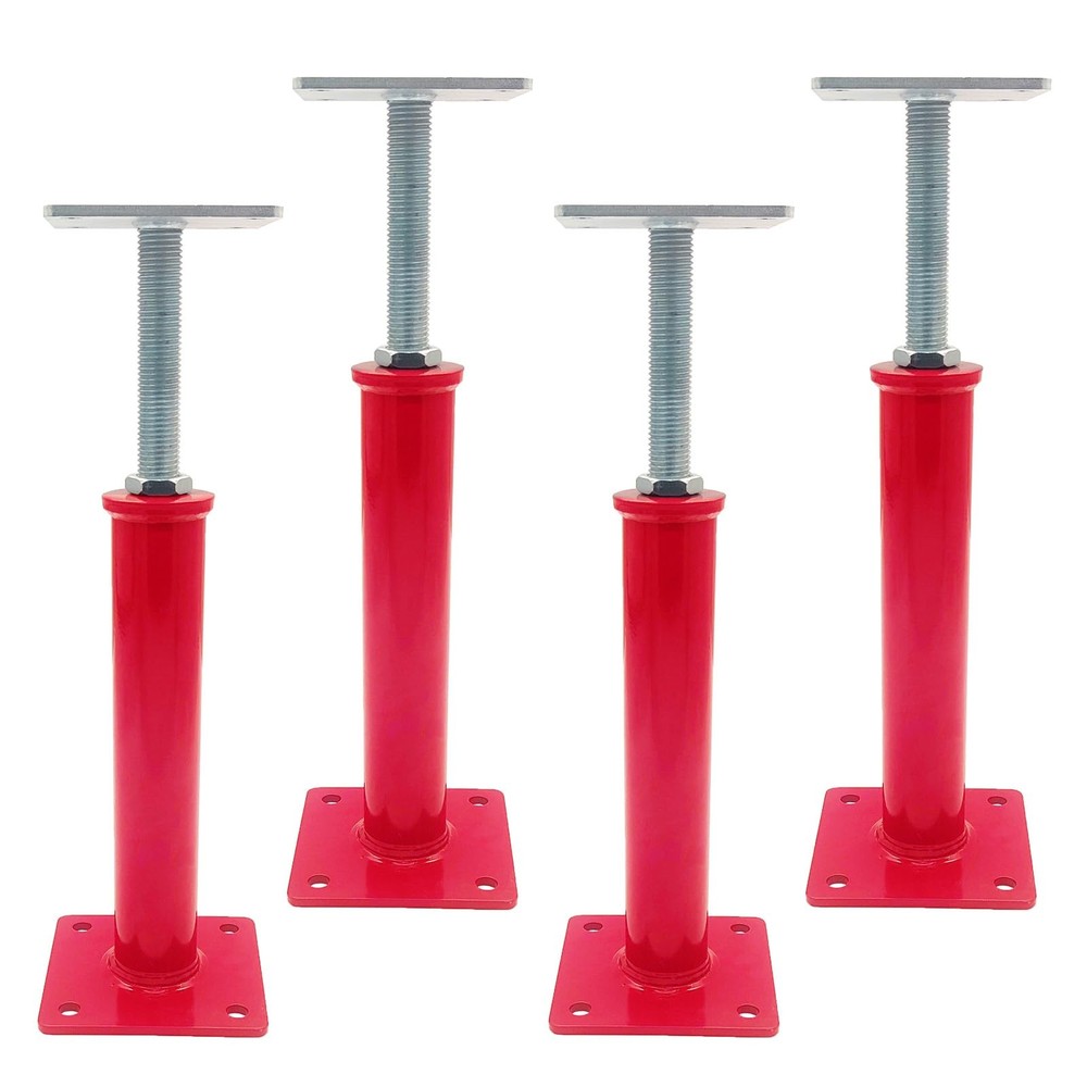 House Floor Jacks 11,000lb Capacity Each 11.8"-16" Adjustable Height Range 4Pack