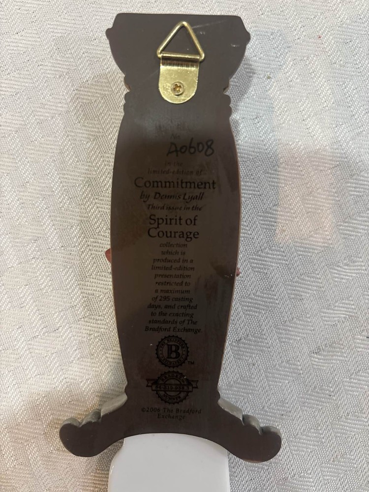 US Navy “Commitment” Dagger non-Steel Display Knife featuring Naval Power
