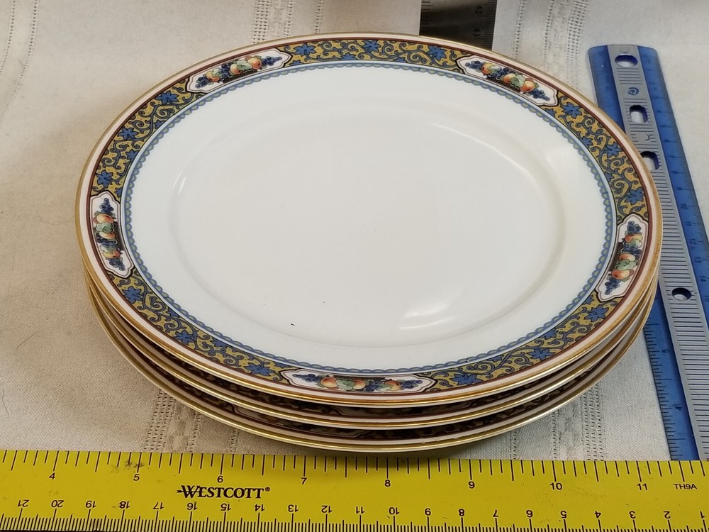 3 Thomas Bavaria “Harvest” Pattern 7 5/8" Salad Plates