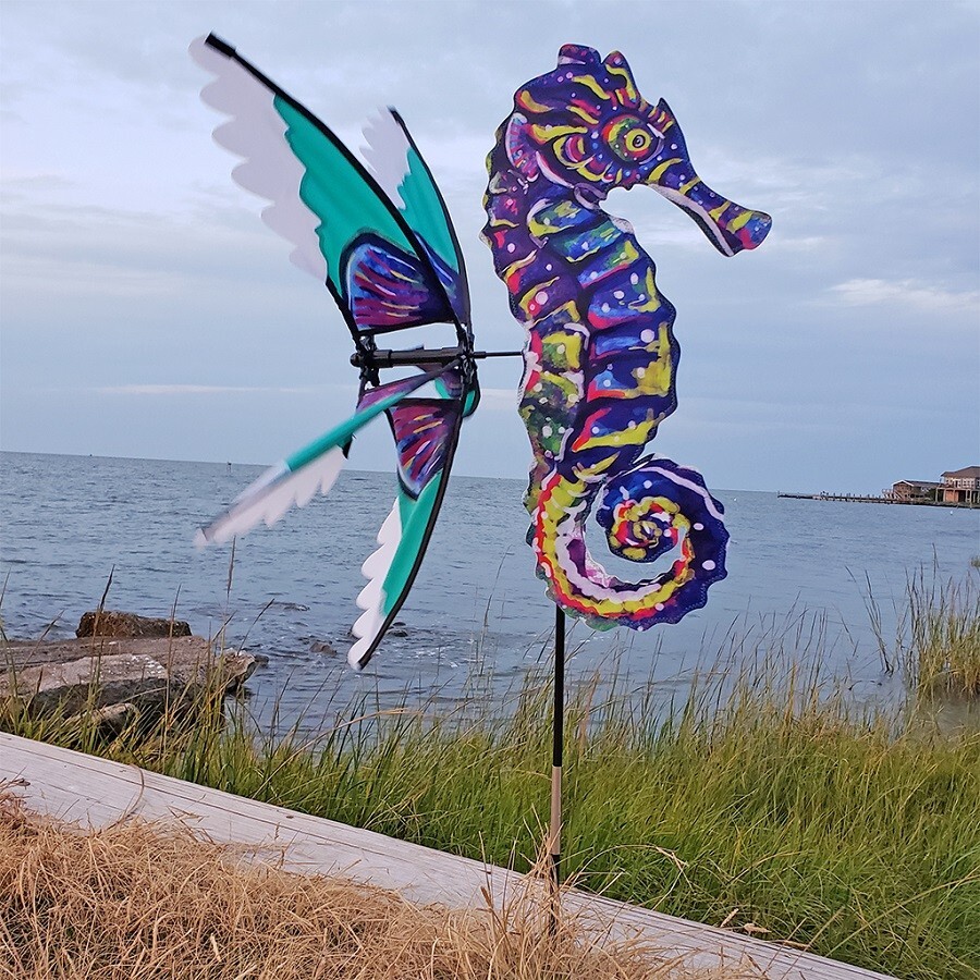 Seahorse Wind Spinner 23.75"