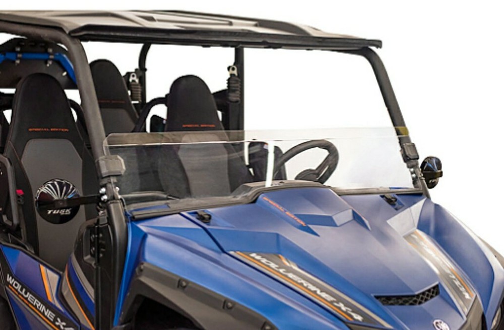 Tusk Removable Half Windshield Yamaha Wolverine 2018-2020 X4