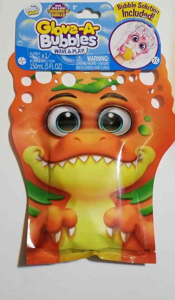 Glove-A-Bubbles Wave & Play Bundle Assorted (LOC TUB-75)