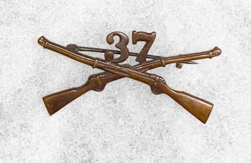 Pre-WWI 37th Infantry Collar Device