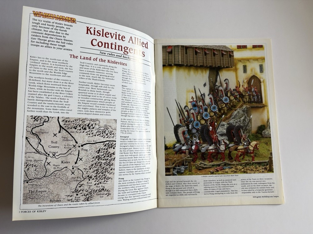 Warhammer Kislev Games Workshop 2003
