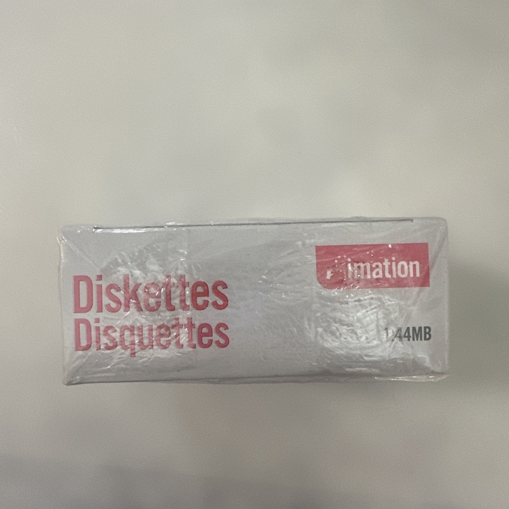 Genuine Imation IBM Formatted 2HD 1.44 Diskettes (10 Pack)