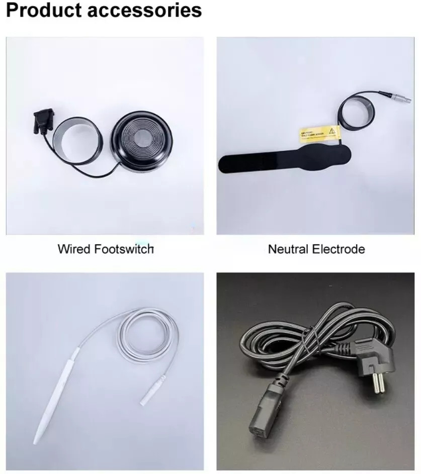Electrosurgery Dental Cutting Unit with 7 Electrodes Tips 110V