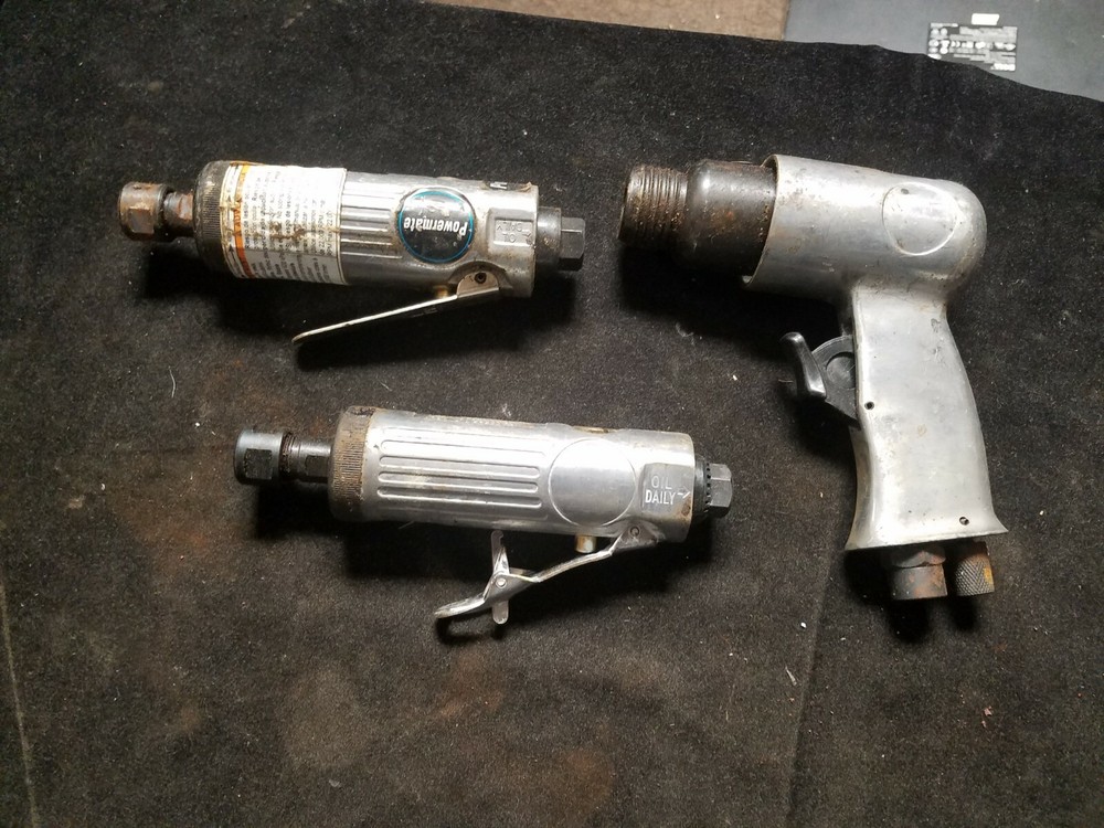 3 Air Tools Ratchets 1 Powermate All Untested